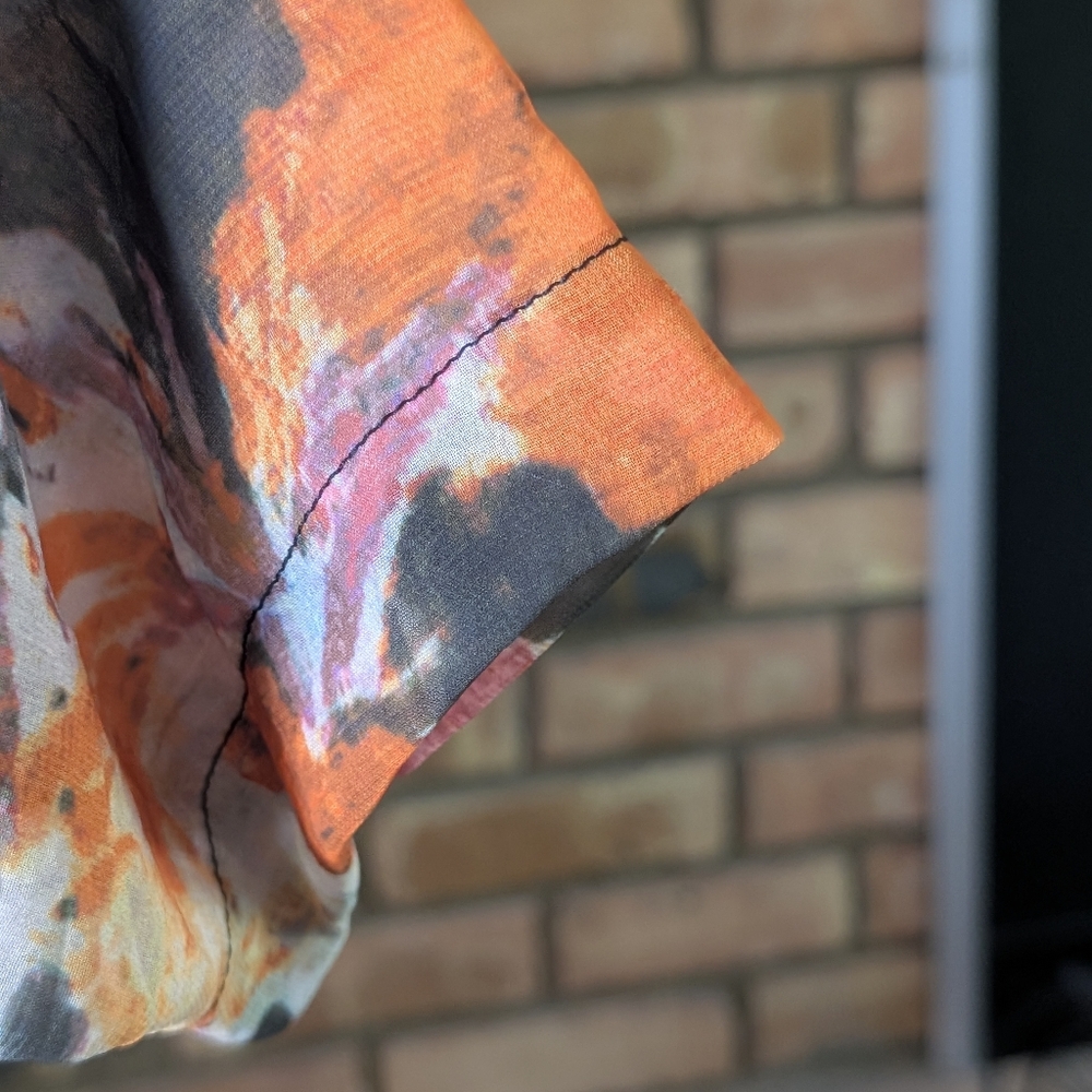 Ali Miles Floral Patchwork Patterned Open Cardiga… - image 8